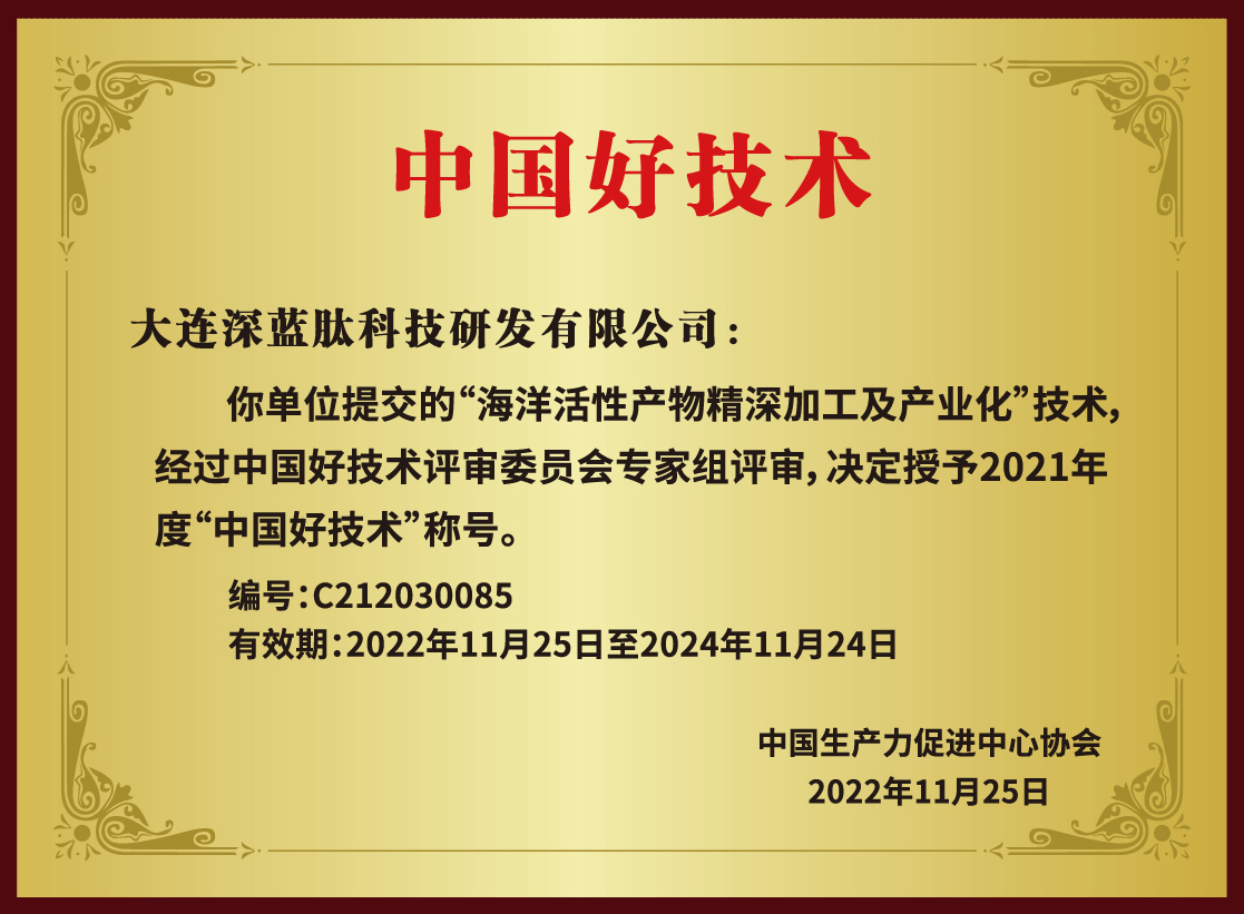 2021年度中国好技术
