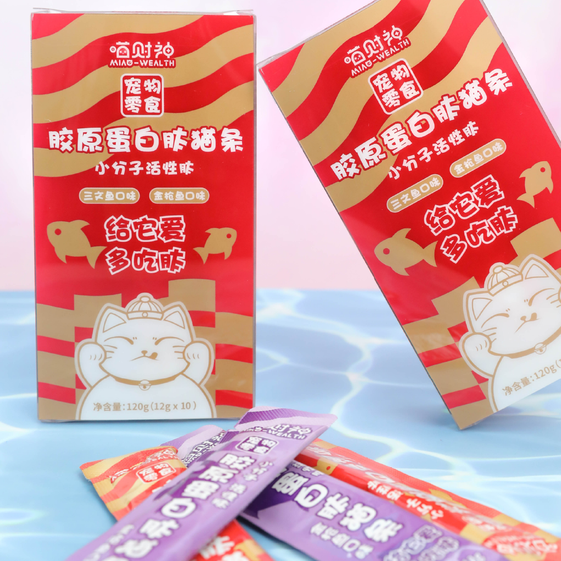 胶原蛋白肽猫条细节图
