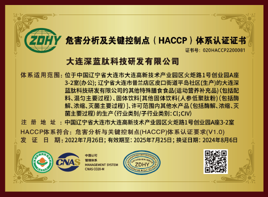 HACCP认证