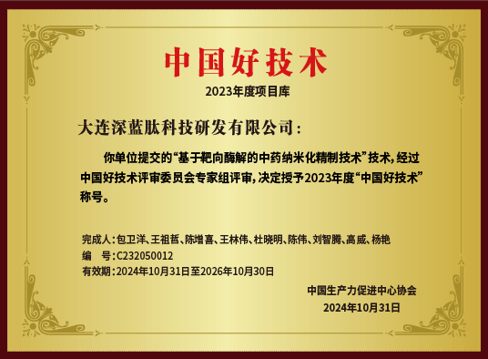 2023年度中国好技术