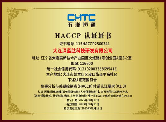 HACCP认证